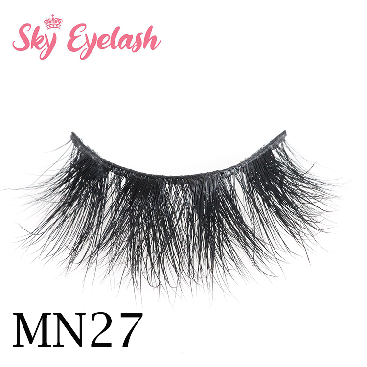 Top sell cotton band 3d real mink eyelash customize logo packaging Factory supplier YO